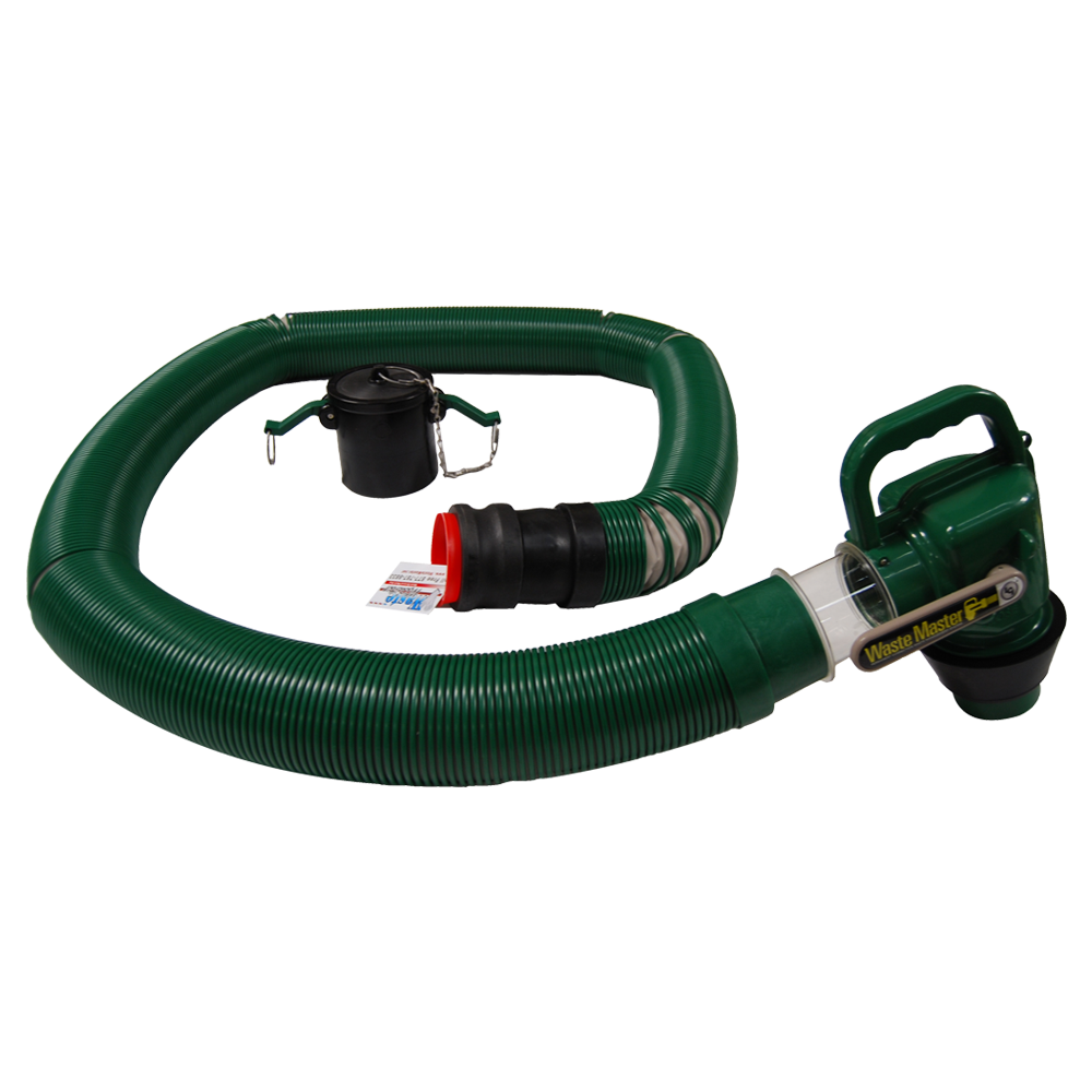 Waste hose square